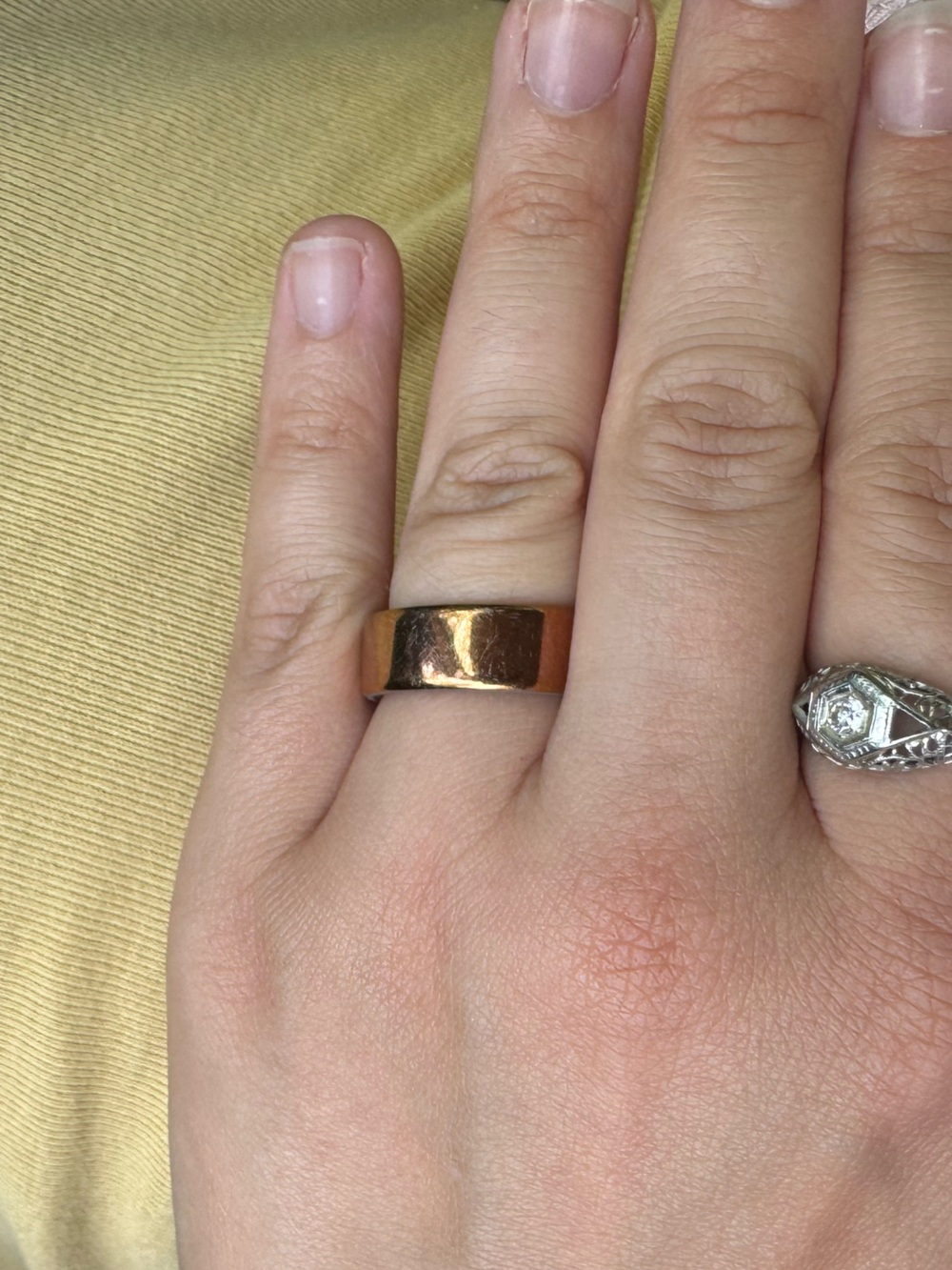 Oura Ring Rose Gold size 9